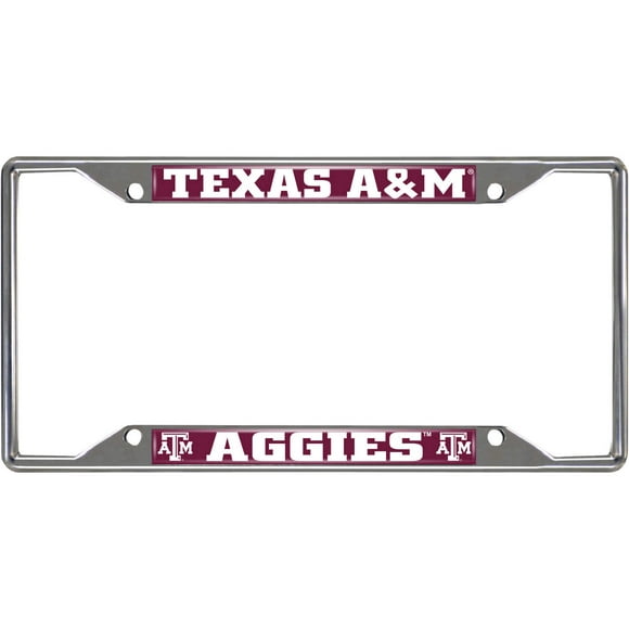 Rico Industries NCAA Texas State Bobcats Laser Inlaid Metal License Plate Tag Brown 6 x 12 6 x 12 Inc LZC261201 